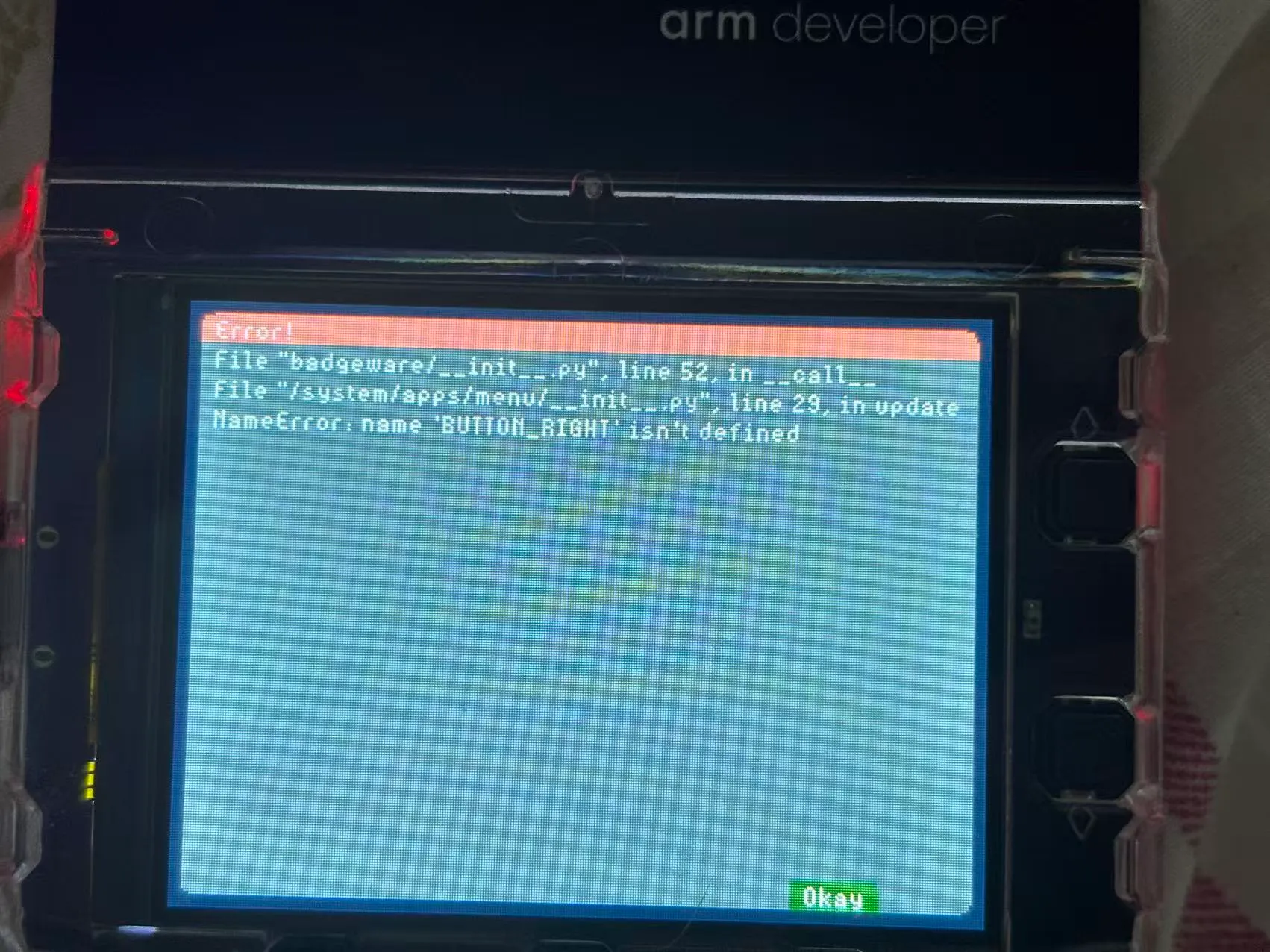 NameError from undefined button constant BUTTON_RIGHT